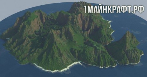Большой остров майнкрафт (карта)