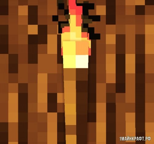 Мод Realistic Torches для Майнкрафт 1.11.2